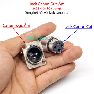 Jack Canon Đực Âm, giá 1 chiếc, ổ cắm jack canon xlr. J-CNFF