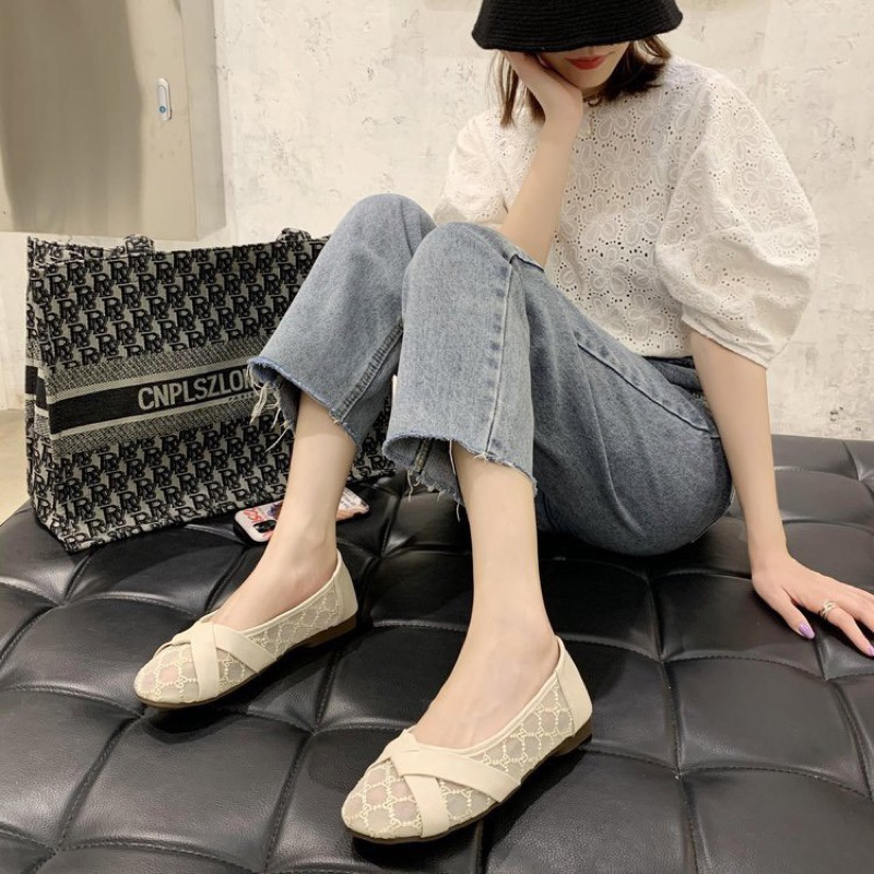 GIÀY BÚP BÊ LƯỚI THOÁNG KHÍ