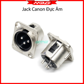 Giắc âm canon đực, giá 1 cái.