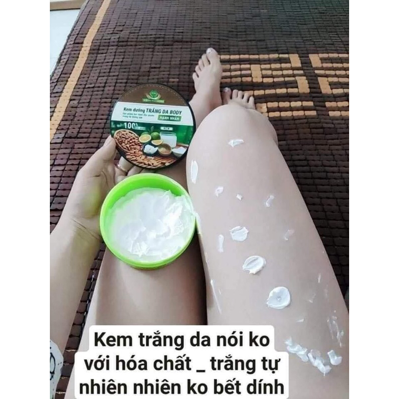 Kem body dưỡng trắng da hạnh nhân MẸ KEN, dưỡng ẩm trắng da nhanh an toàn 250gr