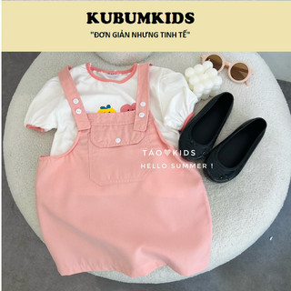 Sét YẾM VẢI BÒ, YẾM JEAN, YẾM KAKI + ÁO COTTON siêu xinh bé trai bé gái 8-24kg