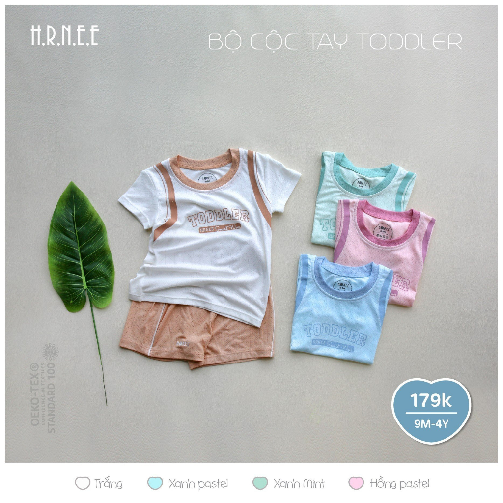 Hreen - Bộ cộc tay Toddler