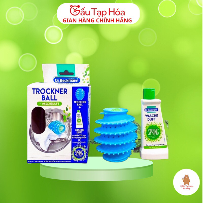 SET BÓNG GIẶT TROCKNER VÀ CHAI XẢ QUẦN ÁO ĐẬM ĐẶC XUẤT XỨ ĐỨC CHÍNH HÃNG 100%