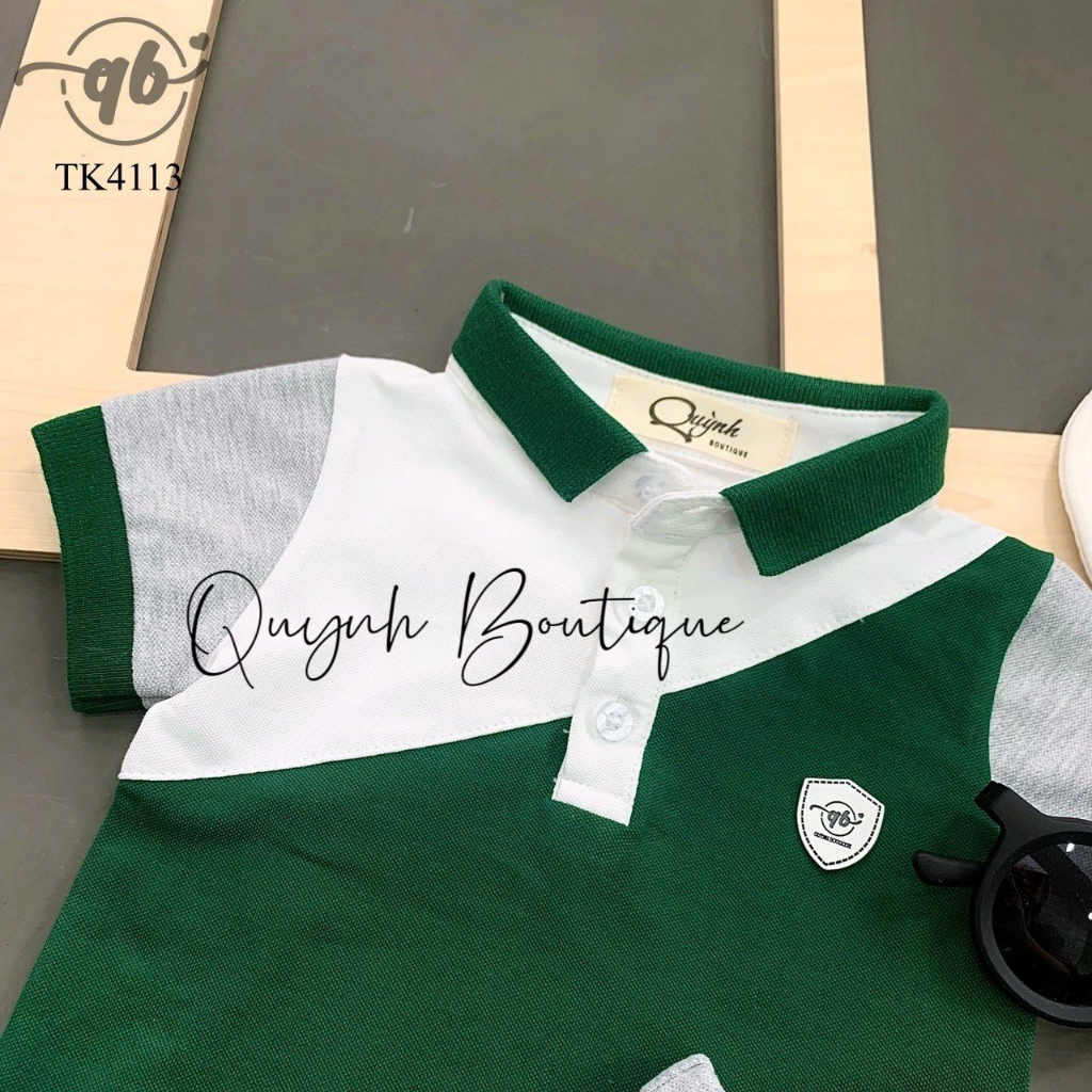 Bộ rời quần chip cho bé trai  Quỳnh Boutique