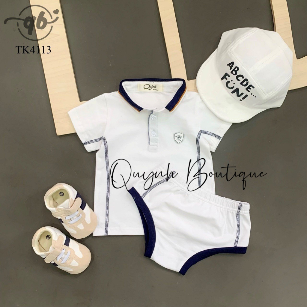 Bộ rời quần chip cho bé trai  Quỳnh Boutique