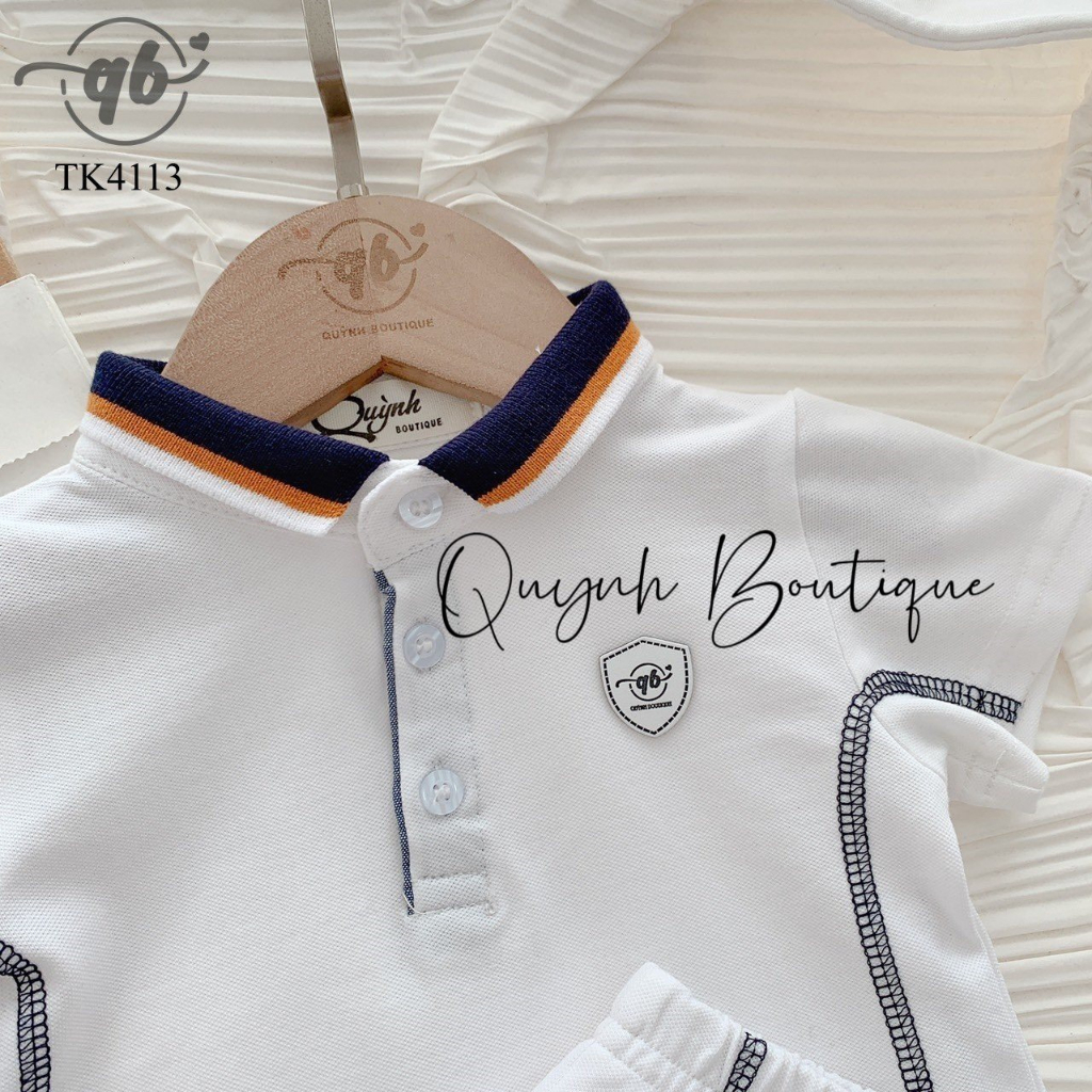 Bộ rời quần chip cho bé trai  Quỳnh Boutique