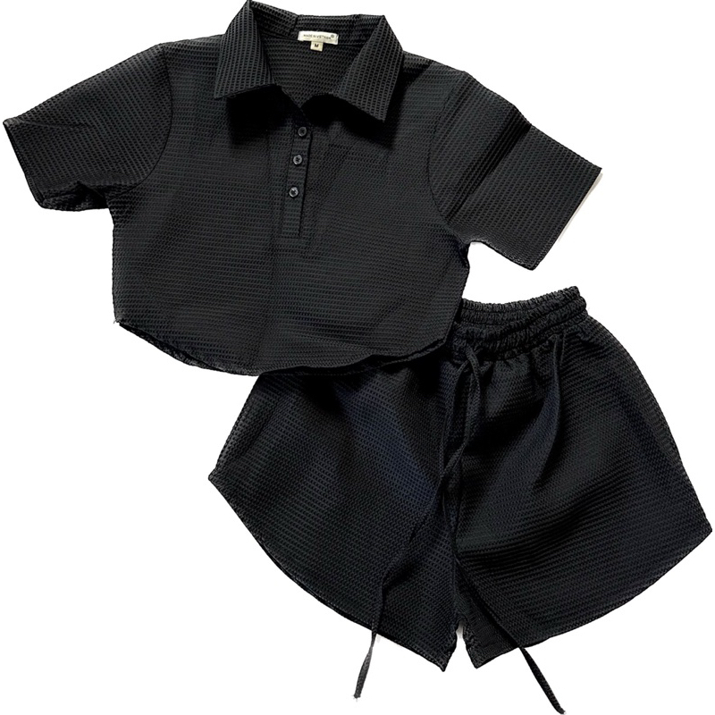 SET XINH_ set bộ áo croptop + short HUOL.oi