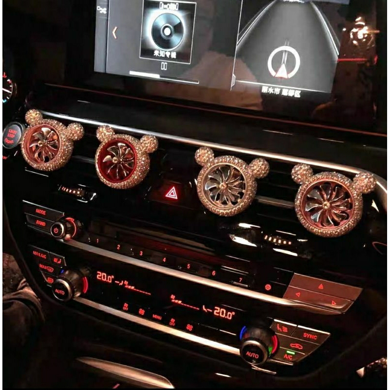 Sáp Thơm Kẹp Cửa Gió Điều Hoà Sáp Thơm Hình Gấu Siêu Xinh