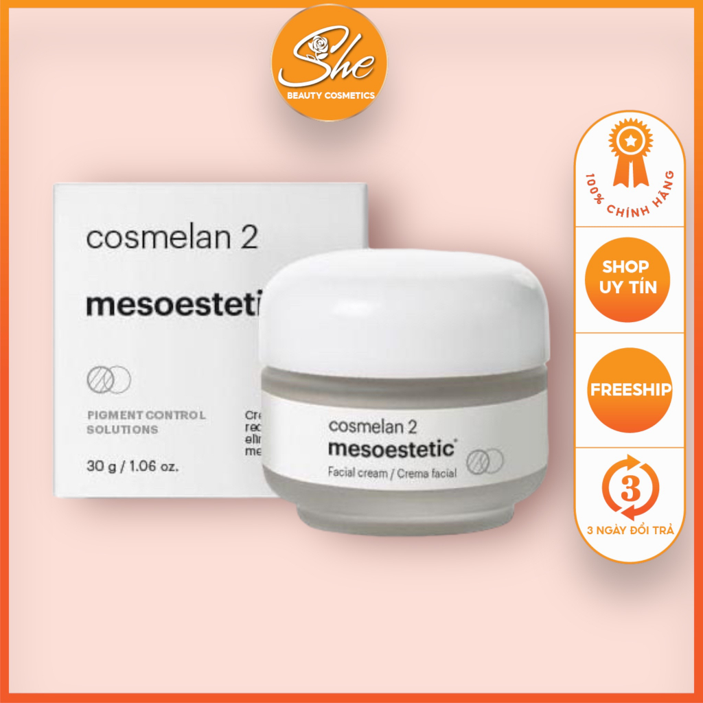 Cosmelan 2,Kem giúp giảm nám Mesoestetic Cosmelan2