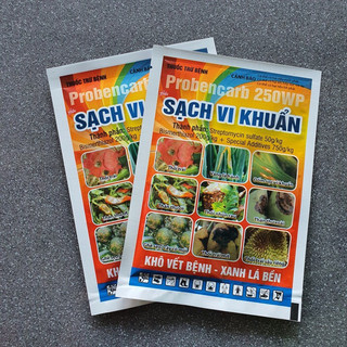 1 gói trừ bệnh thối trái, thối nhũn, vi khuẩn probencarb 25gr