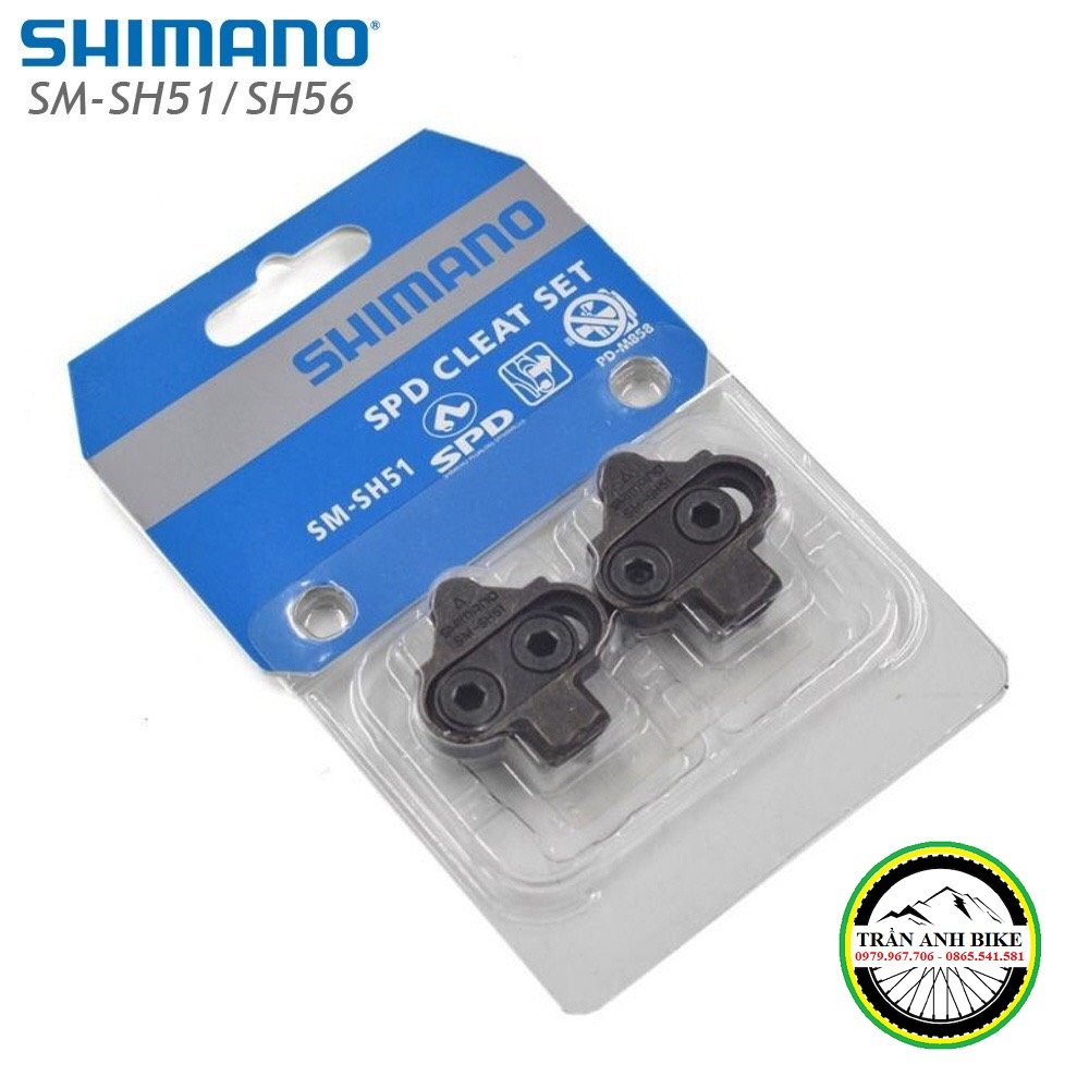 Can cá pedan xe đạp MTB SHIMANO SPD SM-SH51 / SM-SH56 - Hàng Chính Hãng