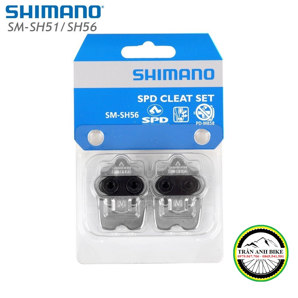 Can cá pedan xe đạp MTB SHIMANO SPD SM-SH51 / SM-SH56 - Hàng Chính Hãng