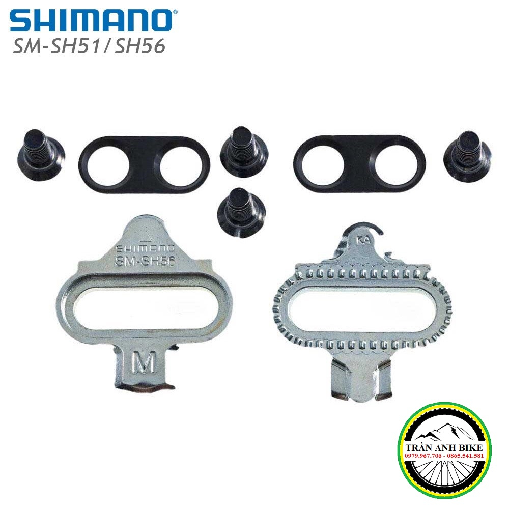 Can cá pedan xe đạp MTB SHIMANO SPD SM-SH51 / SM-SH56 - Hàng Chính Hãng