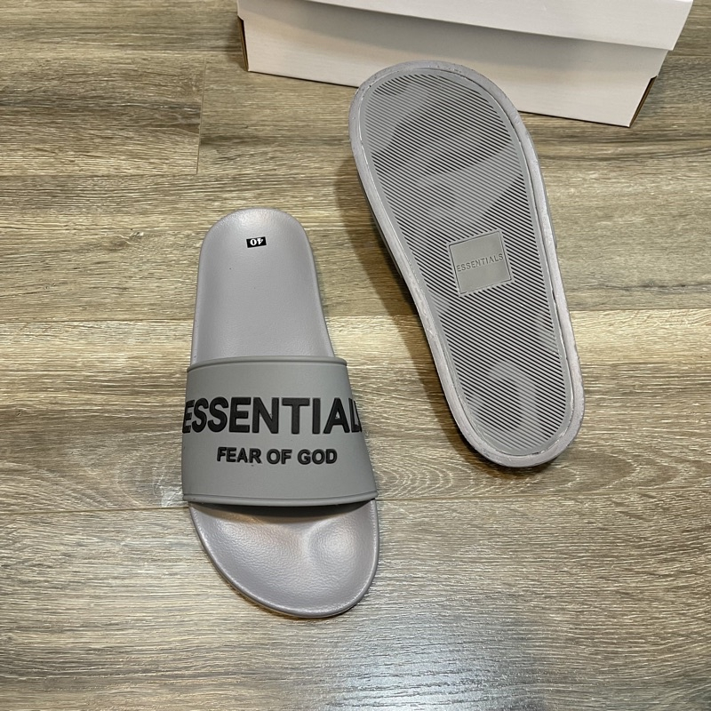 Dép Essentials Nam Nữ Cao Cấp - Dép Quai Ngang Chữ Essentienals Thời Trang Hottrend 2023