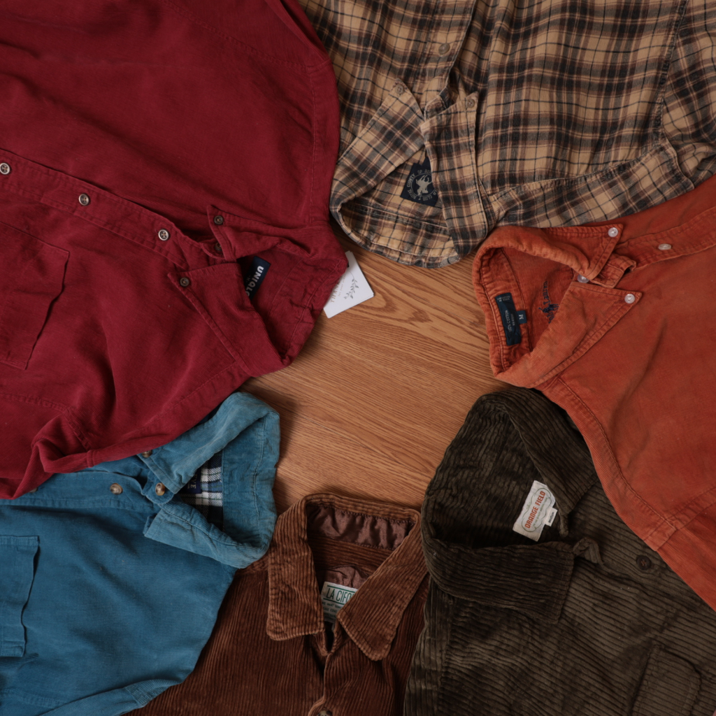 Áo sơ mi nhung tăm HỌA TIẾT 2hand unisex nam nữ vintage, cổ điển {FREE SHIP TOÀN VŨ TRỤ :3 }