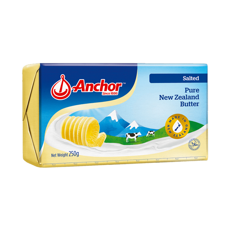 Bơ Mặn Anchor Miếng 200G