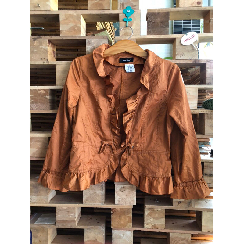 Khoác blazer hiệu Max Blue- 2hand
