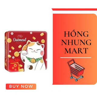 Bánh hộp thiếc yến mạch phomai oatmeal 350g
