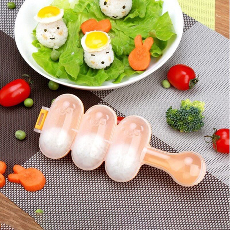 Set 2 khuôn làm cơm nắm sushi hình tam giác
