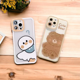 [Clover 2020] Ốp Lưng Galaxy S22 Ultra, S22 Plus, S21 Ultra, S20 Ultra, S21 FE, S20 FE in hình bé Vịt, bé Gấu