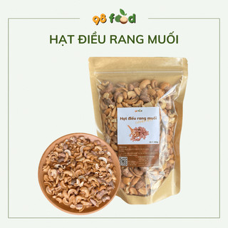 Hạt điều Bình Phước rang muối còn vỏ lụa, Hạt điều rang muối