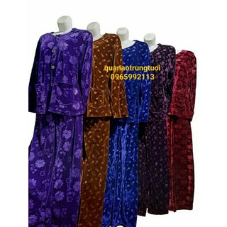 Bộ nhung bà già, quà tặng cho bà cho mẹ