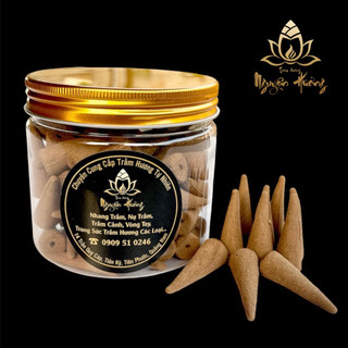 Hộp 80 nụ trầm hương loại cao cấp đặc biệt, tự nhiên - nhang xông phong thủy, nụ xông nhà - trầm hương nguyên hương