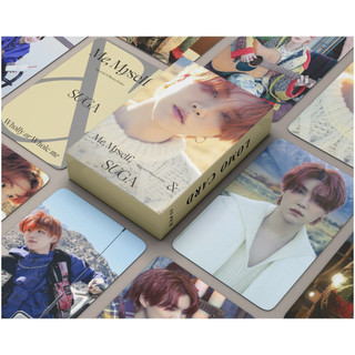 Set 55 lomo card BTS Suga Mẫu 3