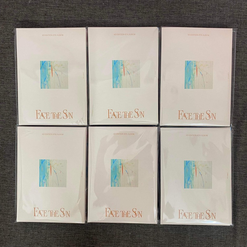 Album (Có chọn ver) ẢNH THẺ SEVENTEEN FACE THE SUN EP 4- CARAT VER - RANDOM VER - NAMCHANGKPOP