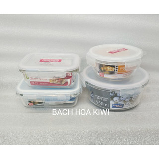 Hộp thủy tinh chịu nhiệt Lock & Lock tròn 400ml / 950ml/ CN 420ml/ CN 530ml