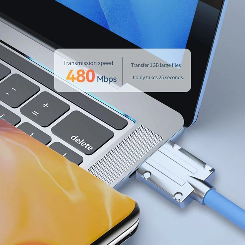 Dây Cáp Sạc Nhanh Siêu Bền Chống Đứt Đầu Micro USB Type C và I/P Bằng Silicon - TuHaiStore
