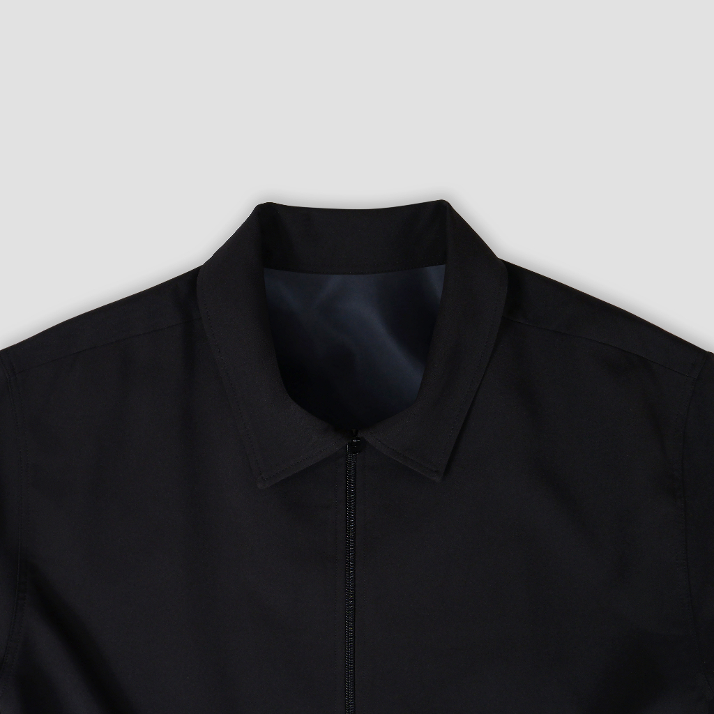 Áo khoác nam cao cấp better NICK màu Đen 2 lớp có túi trong sử dụng thường ngày