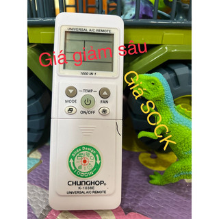 Remote điều khiển điều hoà  máy lạnh đa năng CHUNGHOP K-1038E lắp trượt