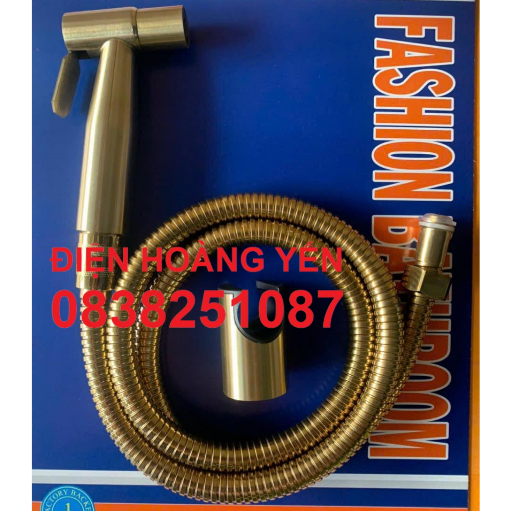VÒI XỊT VỆ SINH INOX 304 VÀNG