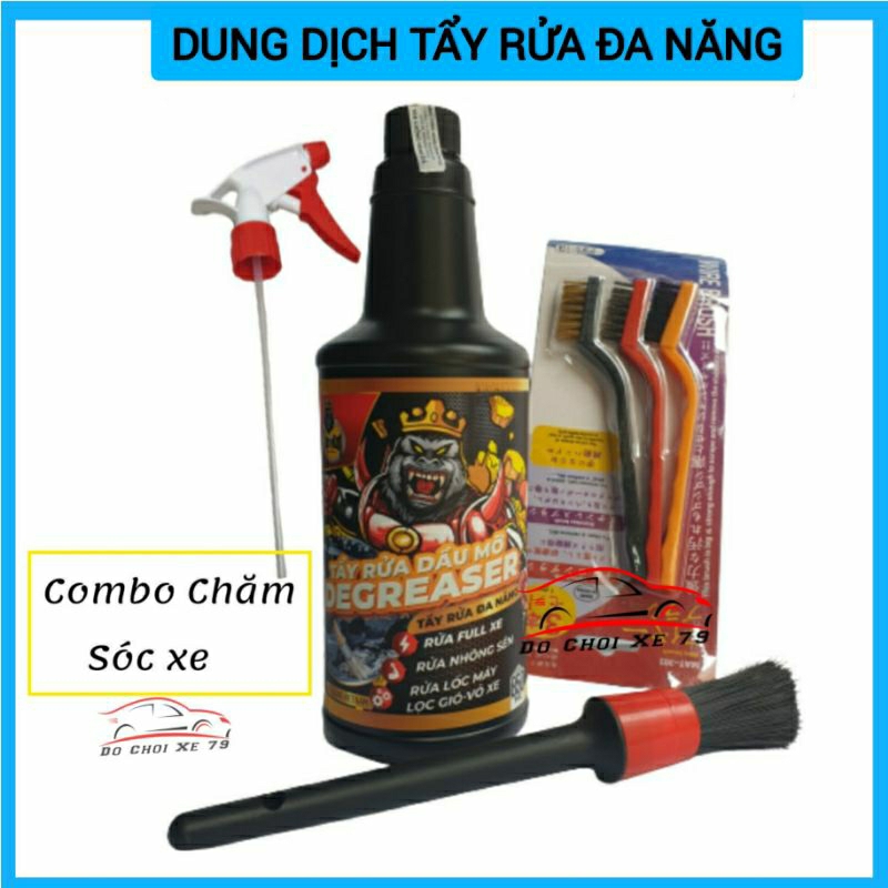 Dung Dịch Tẩy Rửa Dầu Nhớt Đa Năng Rửa Full Xe