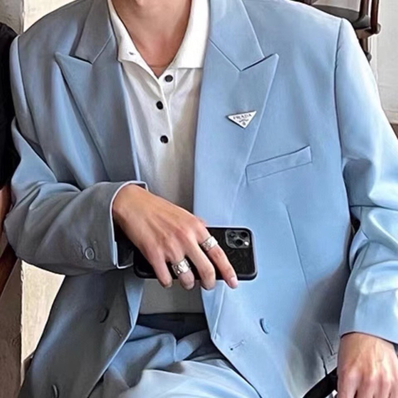 Cài áo,tag áo, trâm ghim 𝙋𝙧𝙖 mini-2 màu,unisex, cao cấp