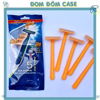 Bộ 5 dao cạo râu razors lưỡi đơn