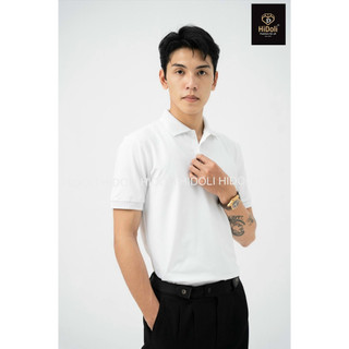 Áo polo nam Hidoli trơn-chính hãng trẻ trung năng động