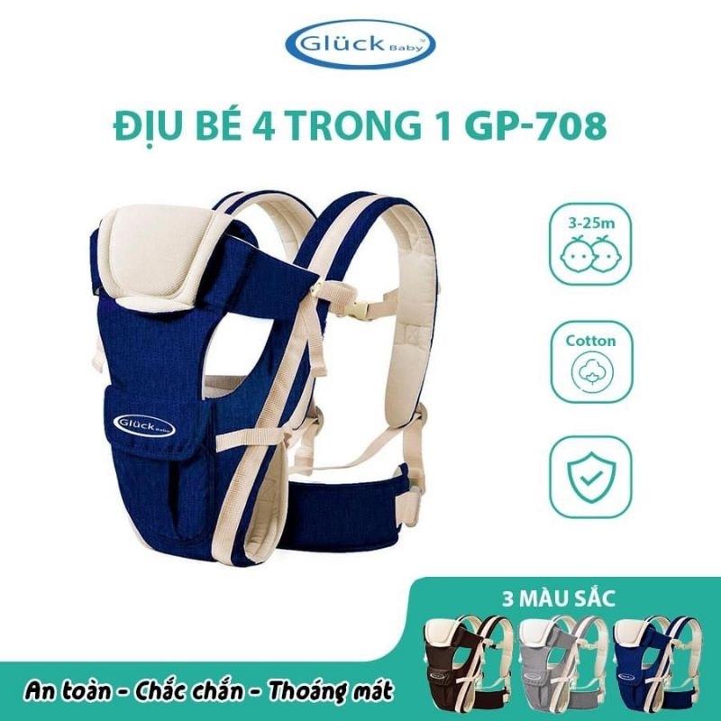 Địu Bé 4 Trong 1 Glück Baby – GP708