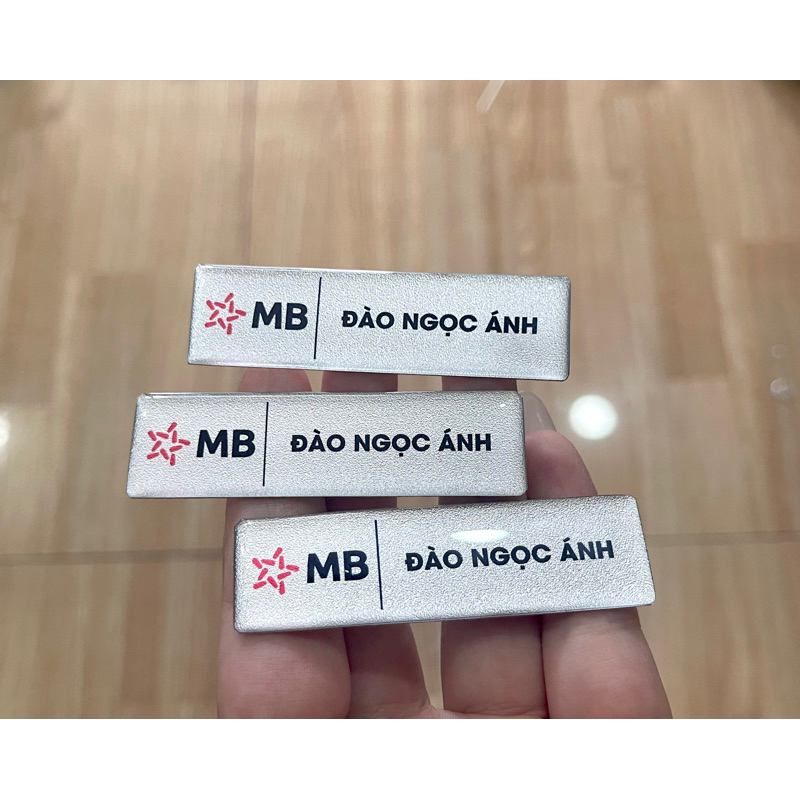 Bảng tên ngân hàng MB - Vui lòng nhắn tin thông tin cho shop