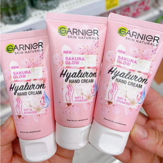 Kem dưỡng ẩm trắng da tay garnier moisturizing hand cream 50ml