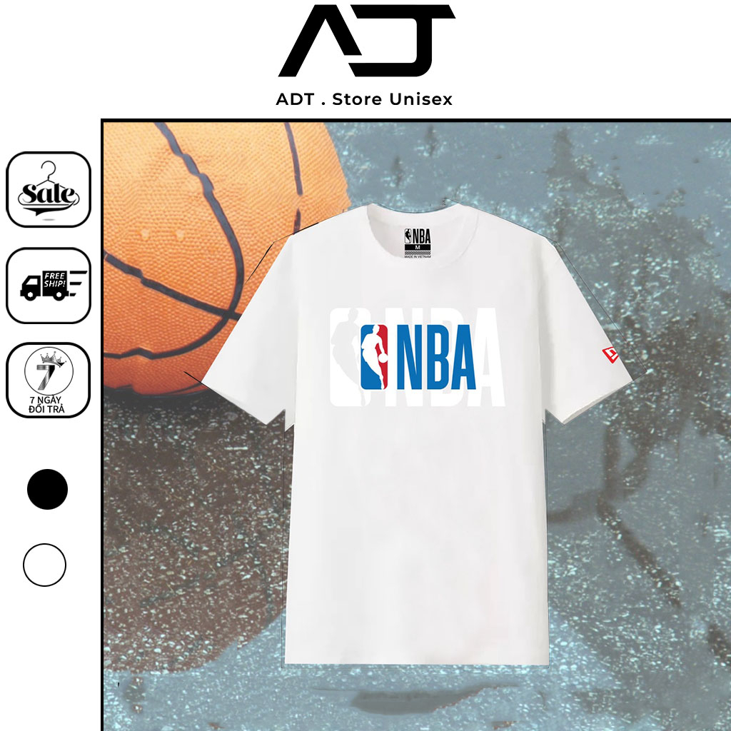 Áo bóng rổ NBA, áo thun cổ tròn oversize. T-Shirt NBA new-ss21.chất Thun co giãn 4 chiều