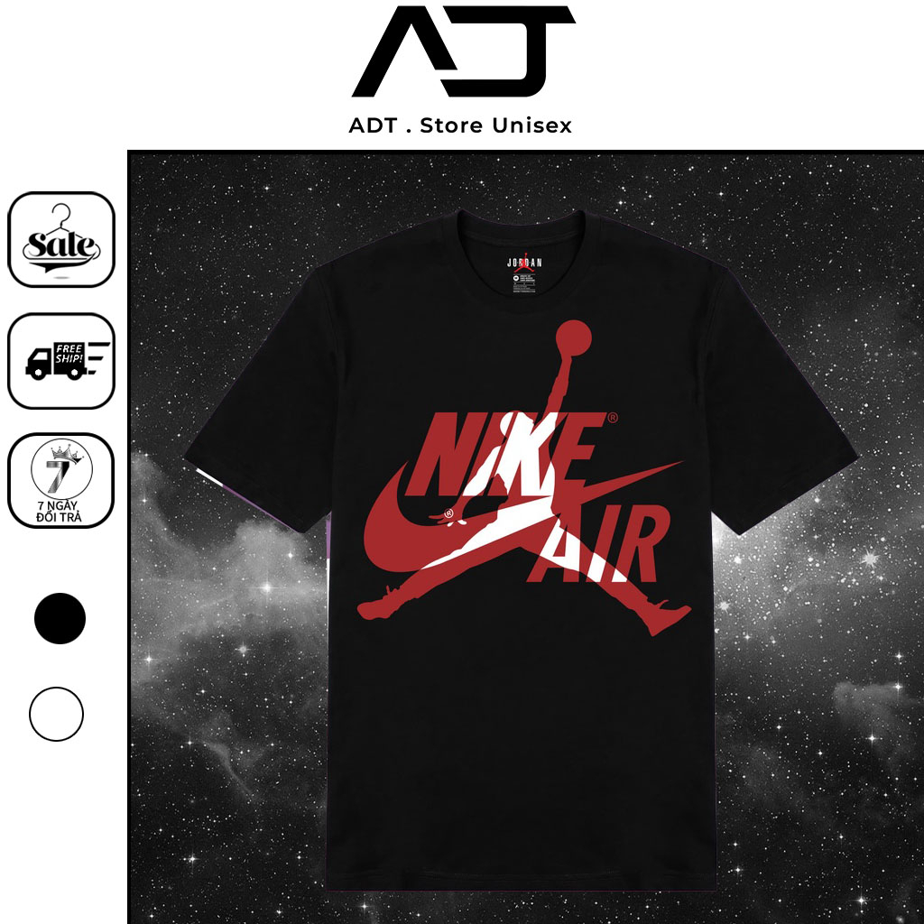 Áo thun NK AIR, áo thun cổ tròn, .chất Thun co giãn 4 chiều