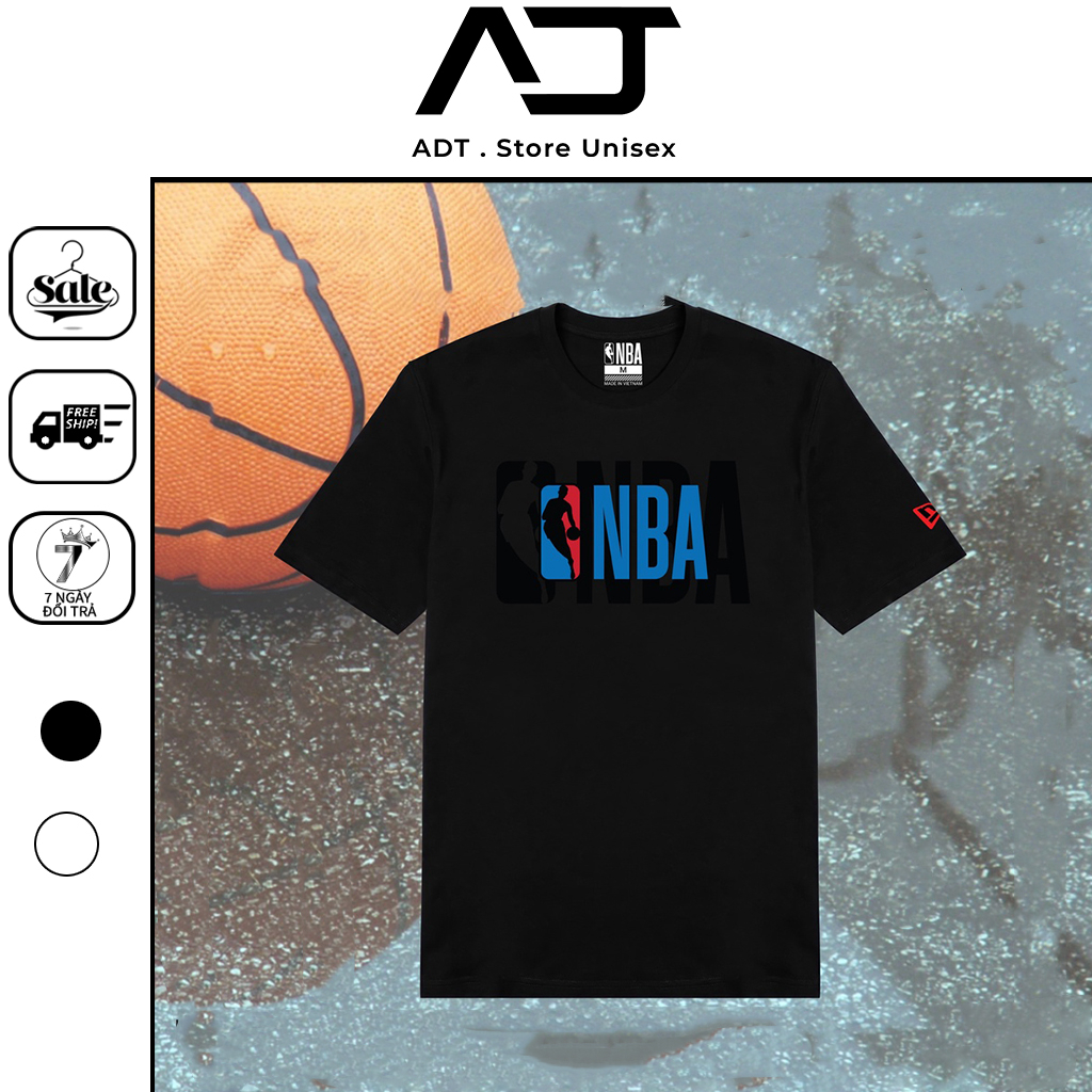 Áo bóng rổ NBA, áo thun cổ tròn oversize. T-Shirt NBA new-ss21.chất Thun co giãn 4 chiều