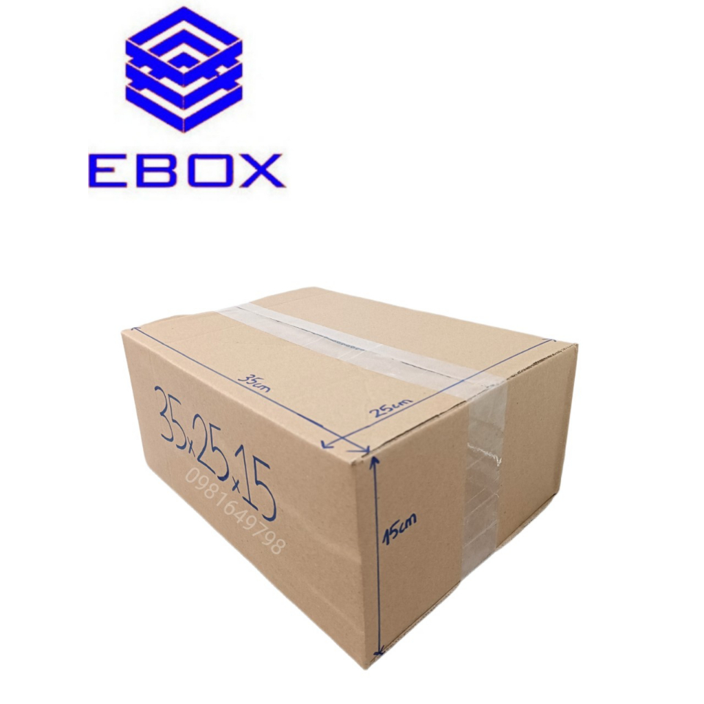 35x25x15 Hộp carton đóng hàng
