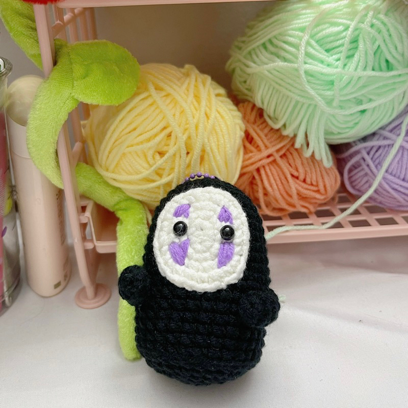 Móc khoá vô diện len handmade dễ thương