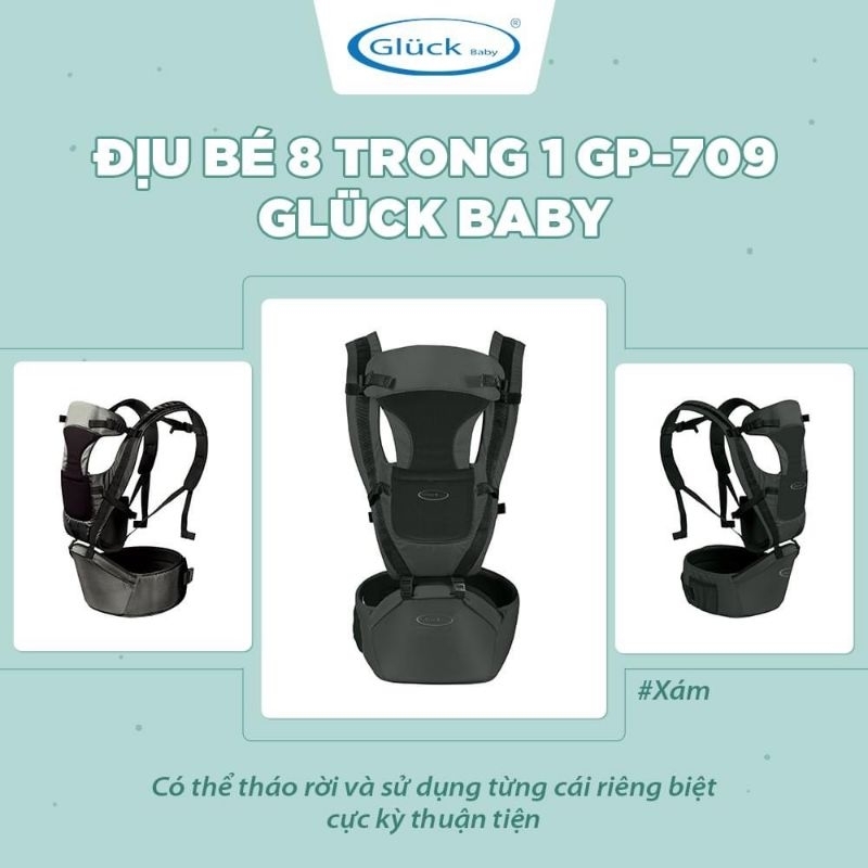 Địu Bé 8 Trong 1 Glück Baby – GP709