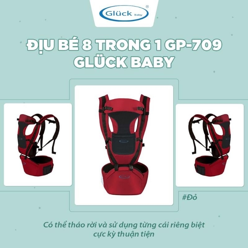 Địu Bé 8 Trong 1 Glück Baby – GP709