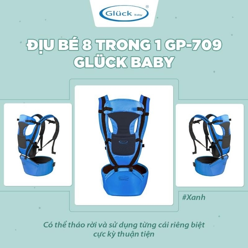 Địu Bé 8 Trong 1 Glück Baby – GP709