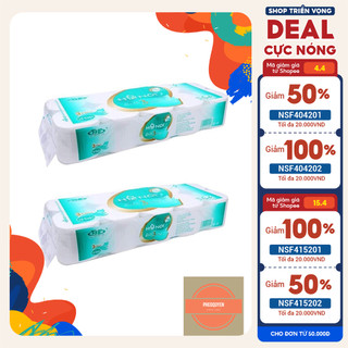(COMBO 2 BỊCH) GIẤY VỆ SINH HÀ NỘI 10 CUỘN 3 LỚP
